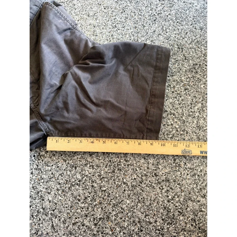 The North Face Mens Gray Cotton Blend Stretch Chino Shorts Size 32 QW 320188